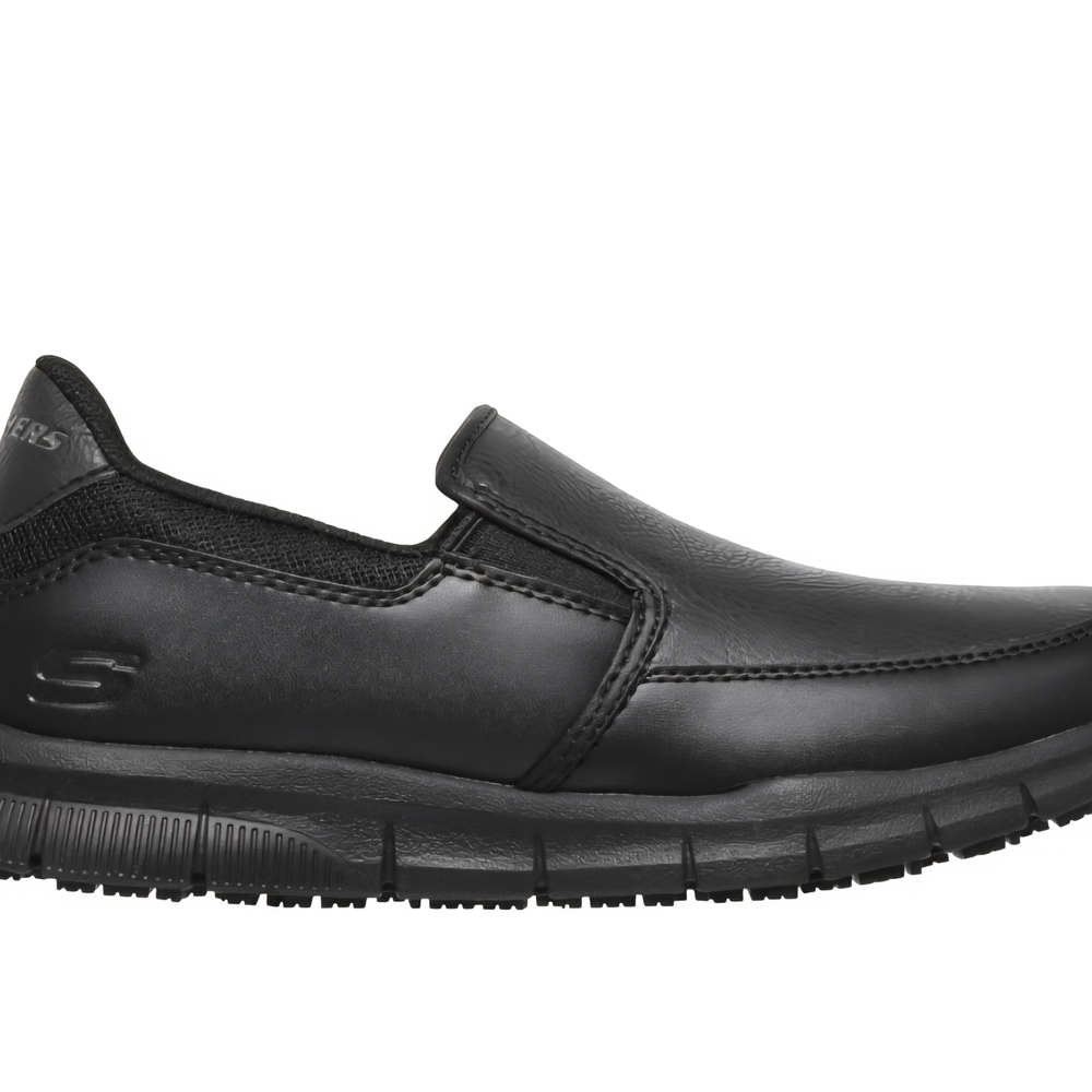 Skechers Womens Black Slip-On Shoes
